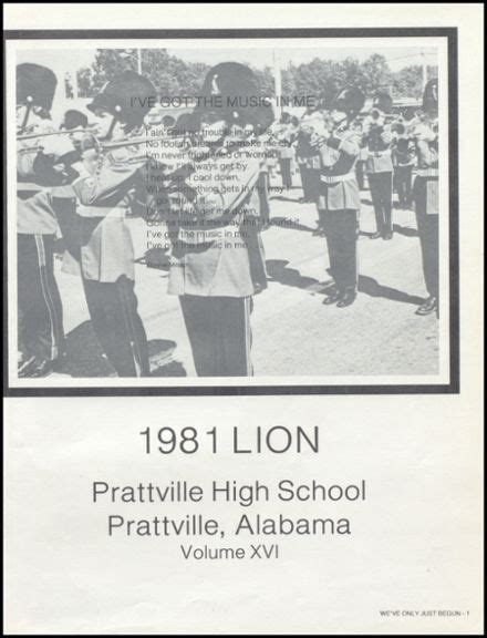 Explore 1981 Prattville High School Yearbook, Prattville AL - Classmates