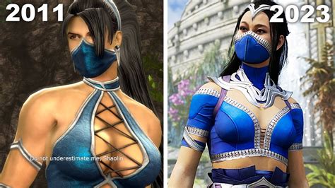 Kitana Fights Liu Kang Vs Kitana Fights Raiden Comparison Mortal