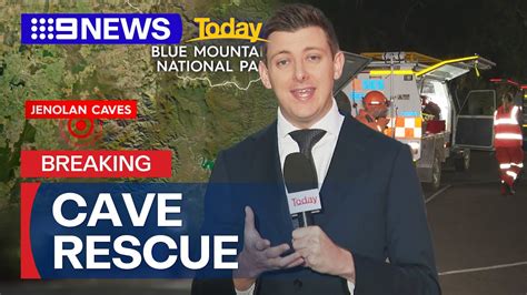 Two Rescued From Nsw Cave After Ten Hour Ordeal 9 News Australia