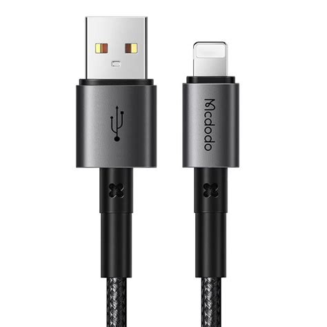 Mcdodo Ca Lightning Kabel M Usb A Lightning Svart Kr