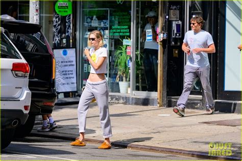 Gigi Hadid Shows Off Her Toned Tummy While Running Errands With