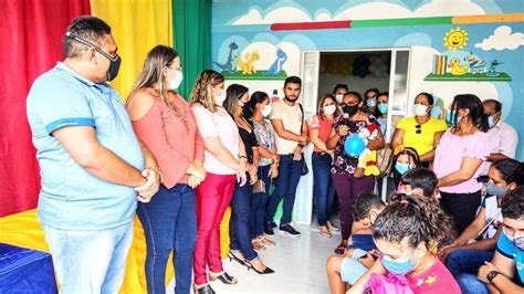 Jo O Neto Marca Presen A Em Inaugura O Do Centro De Atendimento