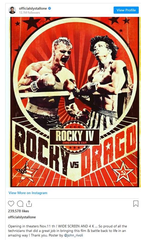 Rocky IV director's cut - Rocky Vs. Drago - The Ultimate Director's Cut ...