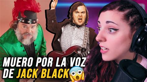 JACK BLACK CANTA QUE NO LO VAS A CREER Peaches Reacción YouTube