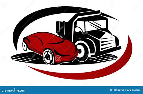 Auto Center Garage Service And Repair Logo Vector Template