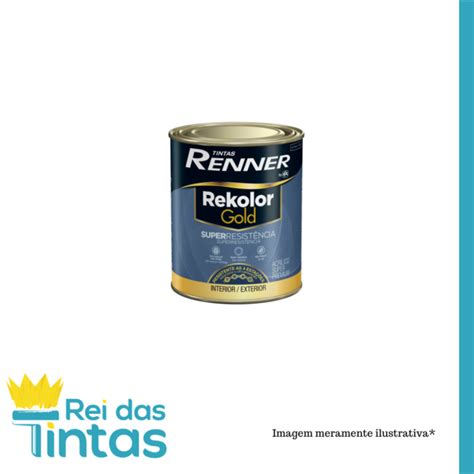 Tinta Renner Rekolor Gold Super Resistência SemiBrilho 0 9l