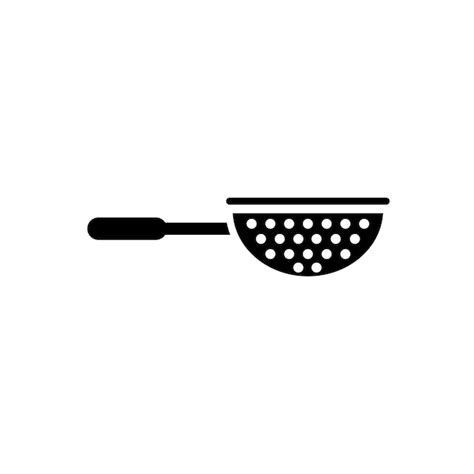 Premium Vector Colander Strainer Icon Vector Template Logo Trendy