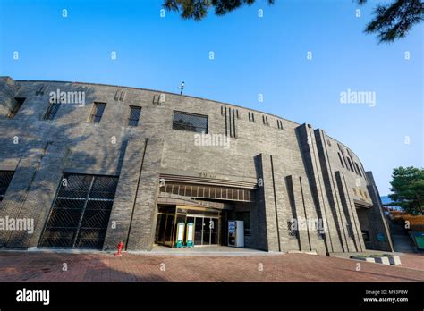 Gimhae, South Korea - March 10, 2018 : Building of Gimhae National ...