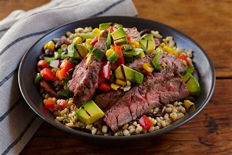 Chimichurri Steak Avocado Grain Bowl California Avocados