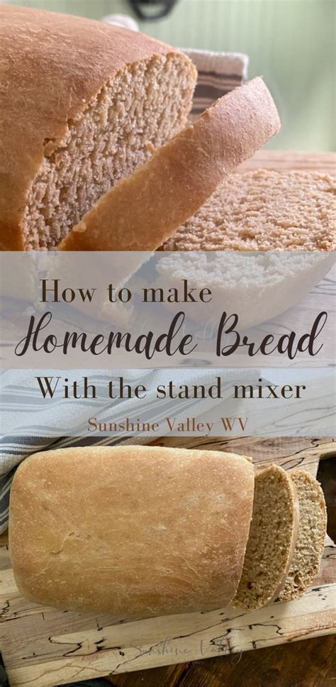 Homemade Bread With Stand Mixer Recipe