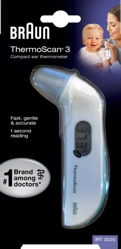 Braun IRT 3020 ThermoScan 3 Im Test Fieberthermometer Im