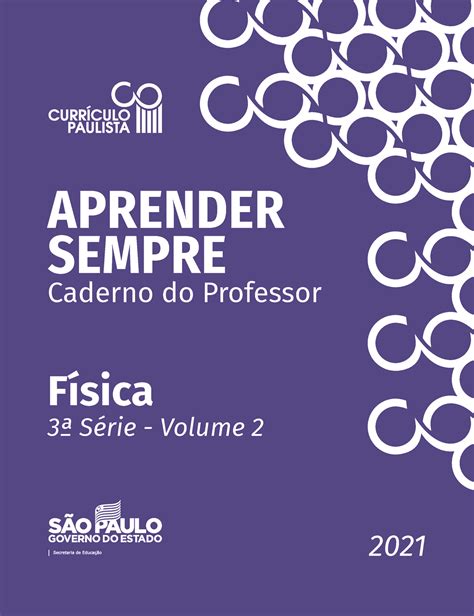 FIS Cadernos Professor web 1 2021 Física 3ª Série Volume 2 APRENDER