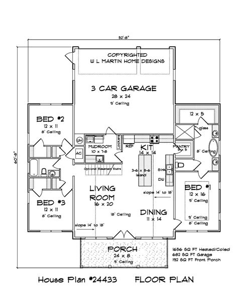 Barndominium Style House Plan 3 Beds 2 Baths 1656 Sqft Plan 513 2225