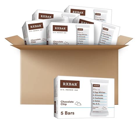 Rxbar Chocolate Chip Protein Bars 30 Bars 12g Maroc Ubuy