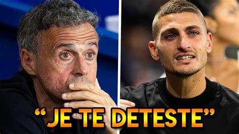 On connait la raison du départ de Verratti et Neymar du PSG Luis