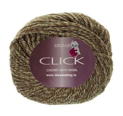 Sirdar Click Chunky Brownbeige 196 The Wool Shop Knitting Yarnwool