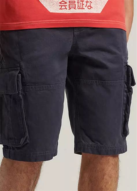 Superdry Organic Cotton Vintage Core Cargo Heavy Shorts Freemans