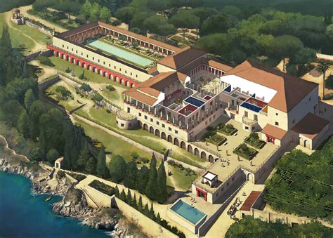 Ancient Roman Villa Of The Papyri