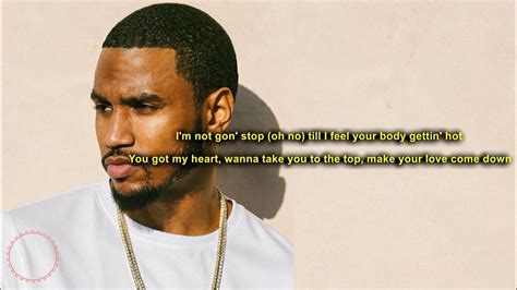 Trey Songz On Top Lyrics Youtube