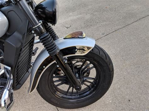 Indian Warhead Bonnet On Scout Fender Indian Motorcycle Forum