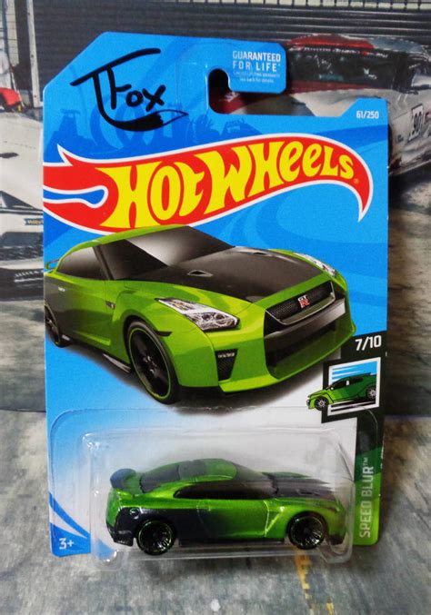 【未使用に近い】hotwheels Nissan Skyline Gt R R 35 Guaczilla ホットウィール ニッサン