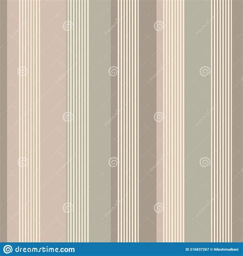 Seamless Vertical Stripe Pattern Design Stock Vector Illustration Of