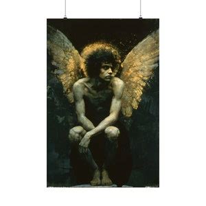 Cherubim Angel Art Print, Home Wall Decor, Cherub Seraphim Heavenly ...