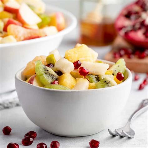 Winter Fruit Salad - JoyFoodSunshine