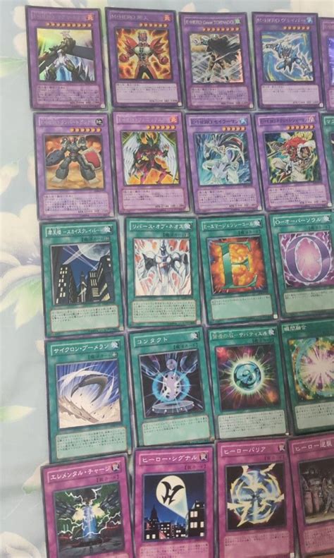 Yugioh E hero & Neos Space Deck, Hobbies & Toys, Toys & Games on Carousell