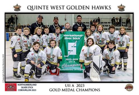 News > Quinte West U11A, 413 Wing Silver Stick Champions (Quinte West ...