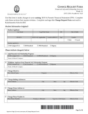 Fillable Online Apps Ksbe Use This Form To Make Changes To Your