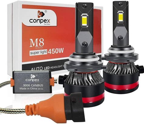 Conpex Hb Led Headlight Bulbs Conversion Kit Bridgelux Csp Chip