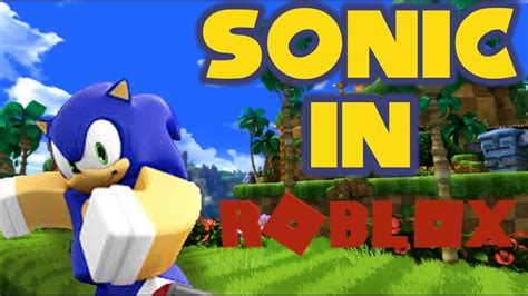 Sonic In Roblox Youtube