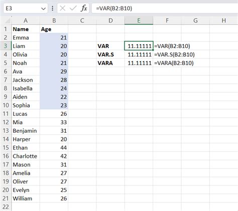 How To Calculate Variance In Microsoft Excel Guidantech