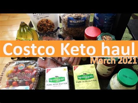 Costco Keto Haul March 2021 YouTube