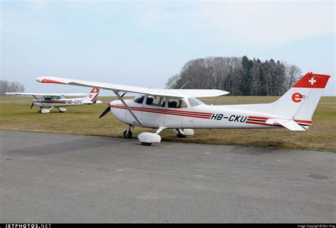 Hb Cku Reims Cessna F P Skyhawk Ii Flugschule Eichenberger Ben