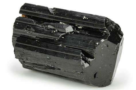 Terminated Black Tourmaline Schorl Crystal Madagascar