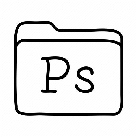 Adobe Photoshop Application Files Folder Folders Format Photoshop