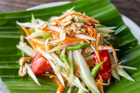 Resep Som Tam Salad Pepaya Muda Khas Thailand