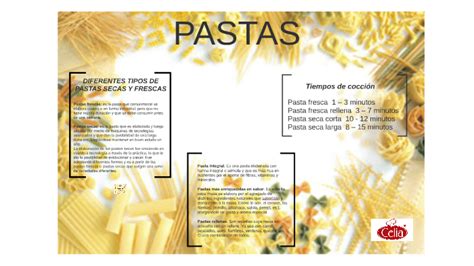 Diferentes Tipos De Pastas Secas Y Frescas By Valeria Ruiz On Prezi