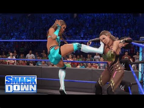 Wwe K Smackdown Aliyah Vs Natalya Youtube