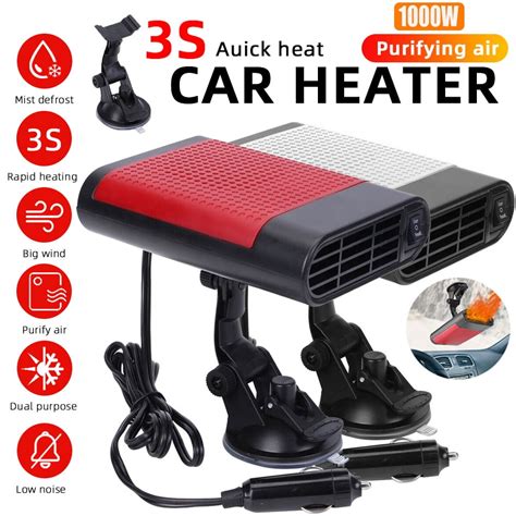 Victsing Electric Car Heater V Dc Fan Heater Defogger Defroster