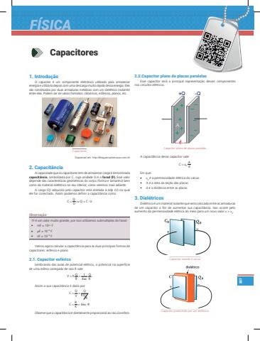 F Sica Ii Capacitores Raiz Sistema De Ensino Pdf Online Fliphtml