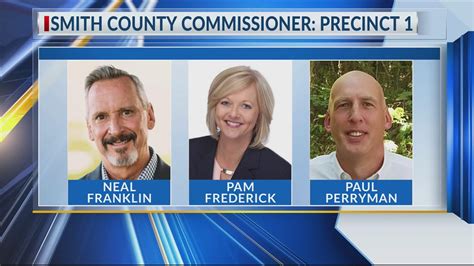 Candidates For Smith County Precinct One Commissioner Discuss Top