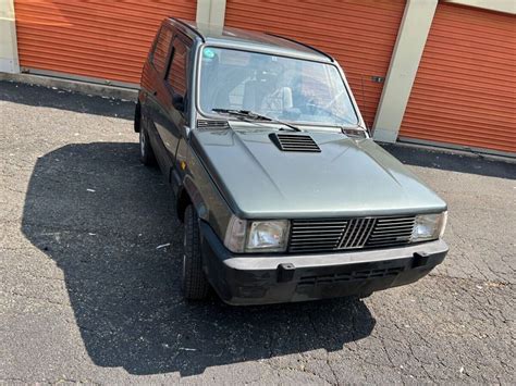 1991 Fiat Panda 4x4 Sisley Edition Awd 5 Speed Manual 10l Engine Great