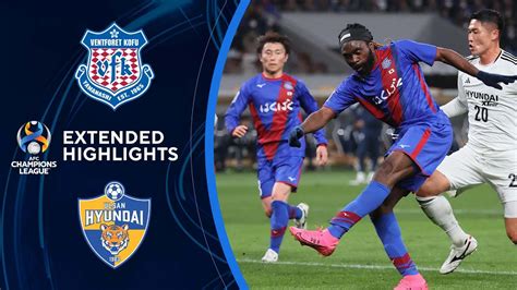 Ventforet Kofu Vs Ulsan Hyundai Extended Highlights Afc Champions