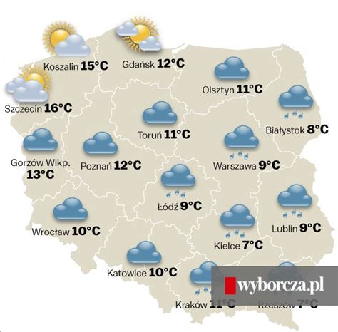 Pogoda Na Dzi Czwartek Kwietnia R B Dzie Nadal Pochmurnie I