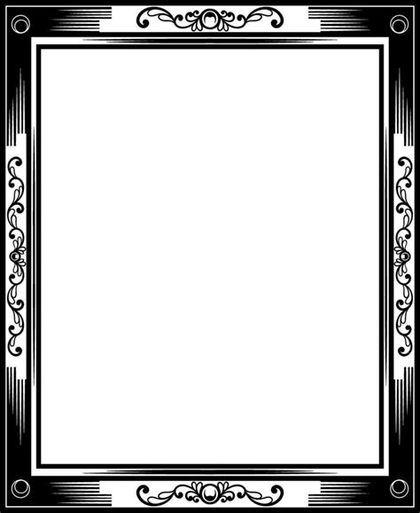 Vector rectangle ornament frame 36123594 Vector Art at Vecteezy