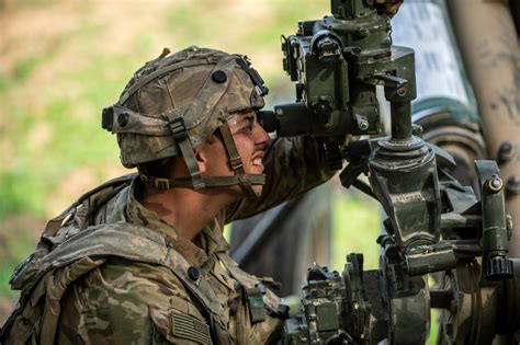 DVIDS Images Field Artillery Crews Set Up Positions At Saber