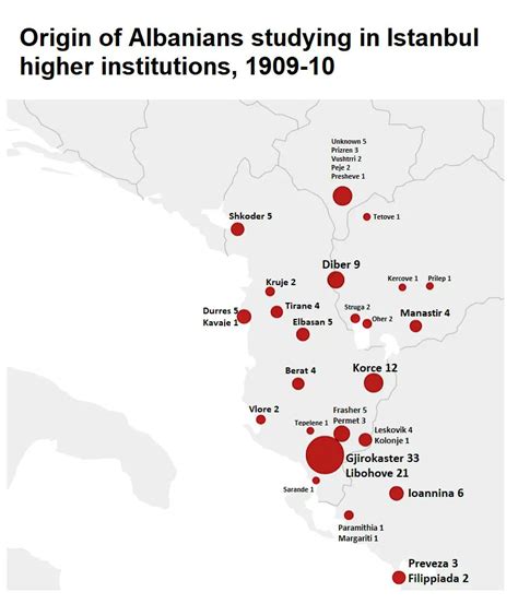 Albanian Stats On Twitter Origin Of Albanians Studying In Istanbul